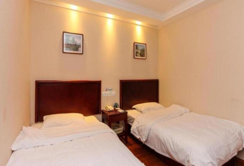 בית מלון כפרי Greentree Inn Jiangsu Province Wuxi City Nanhu Jiayuan Metro Station