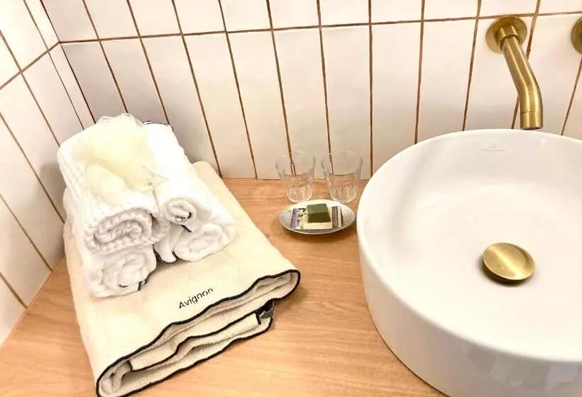 ベッドアンドブレックファースト Le Petit Avignon   Chambres & Appartement à Deux Pas Du Pont D Avignon Et Du Palais Des Papes