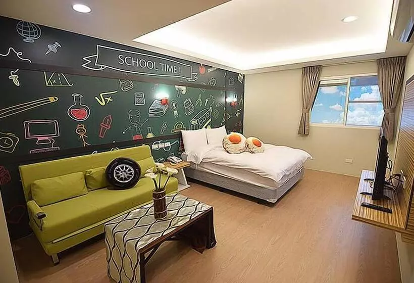 تختخواب و صبحانه No. 21 Jiaoxi Hot Spring Homestay
