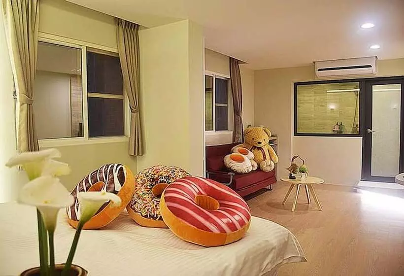 تختخواب و صبحانه No. 21 Jiaoxi Hot Spring Homestay