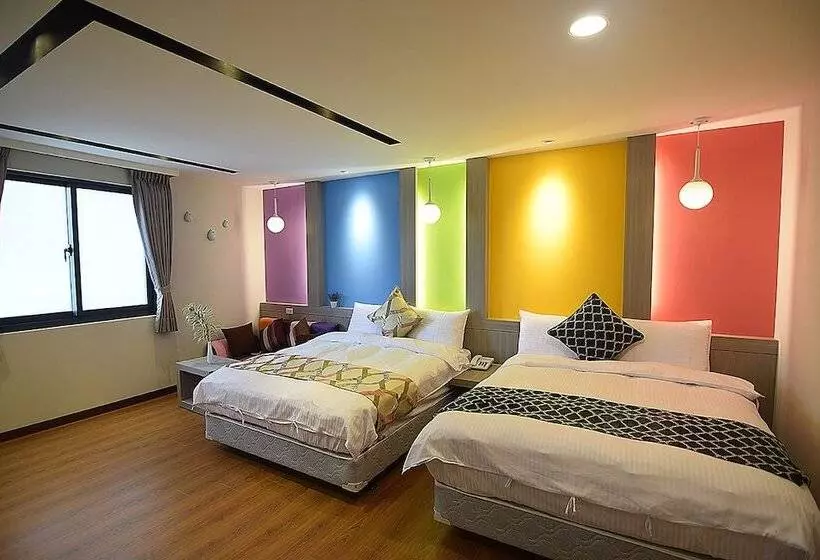 تختخواب و صبحانه No. 21 Jiaoxi Hot Spring Homestay