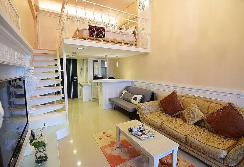 تختخواب و صبحانه No. 21 Jiaoxi Hot Spring Homestay