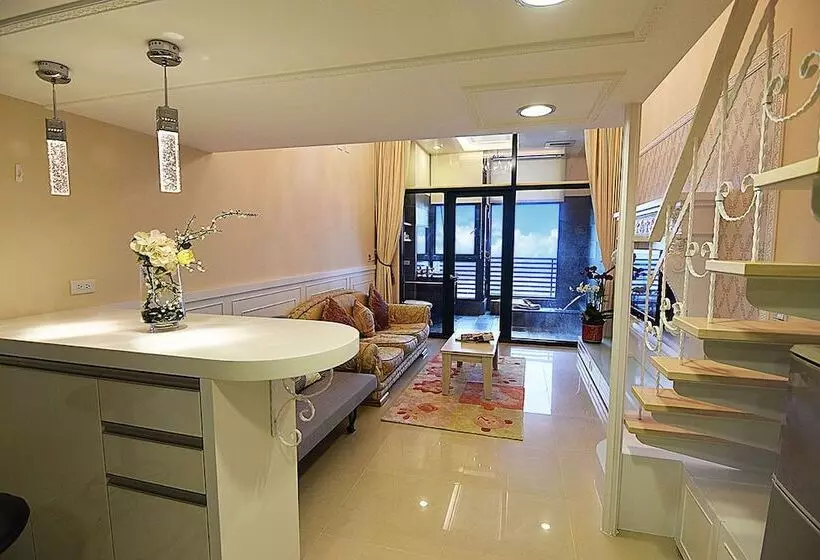 تختخواب و صبحانه No. 21 Jiaoxi Hot Spring Homestay