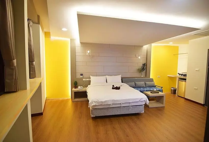 تختخواب و صبحانه No. 21 Jiaoxi Hot Spring Homestay