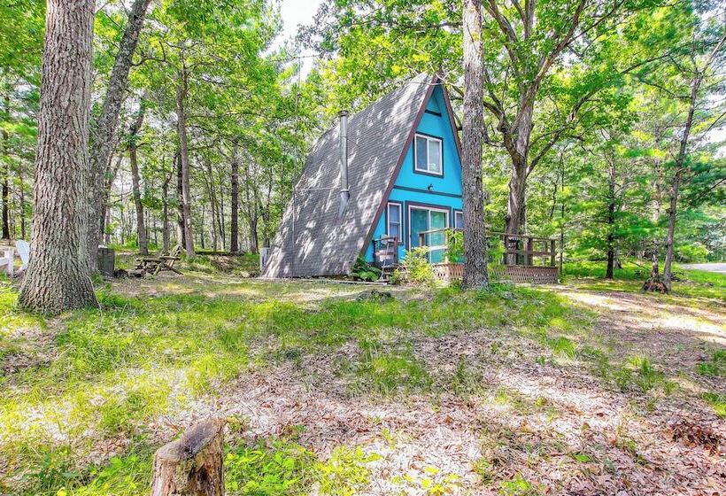 Pet Friendly Oxford A Frame Cabin W/ Fire Pit!