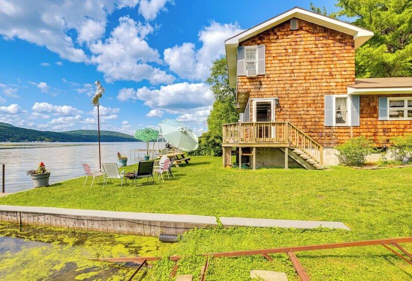 Canandaigua Lakefront Gem W/ Dock & Boat Slip