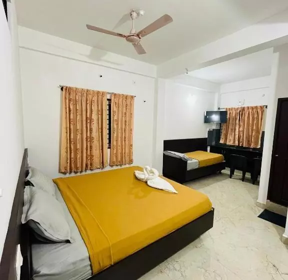 ホテル Nagashree Stay Inn Chickamagalur