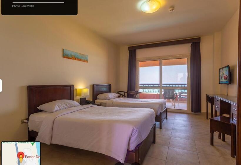 2 غرفة فندقية بقرية فنار دي لونا