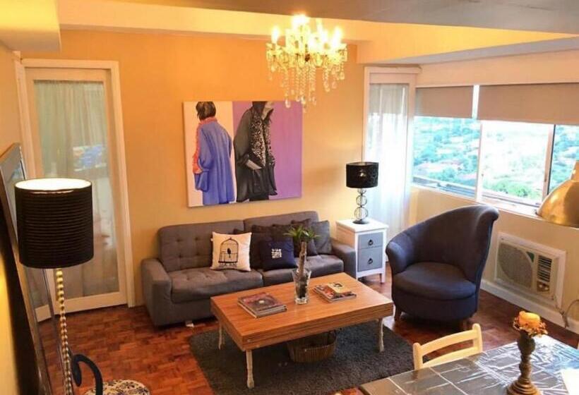 Greenhills 1br Lower Penthouse W Panoramic View