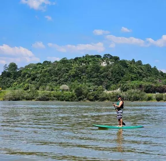 ユースホステル Chalés Senhor Dos Trilhos