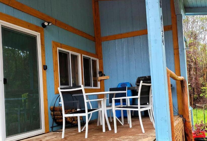 بنسيون Aloha Lodge  Private Eco Log Cabin Near Volcano National Park