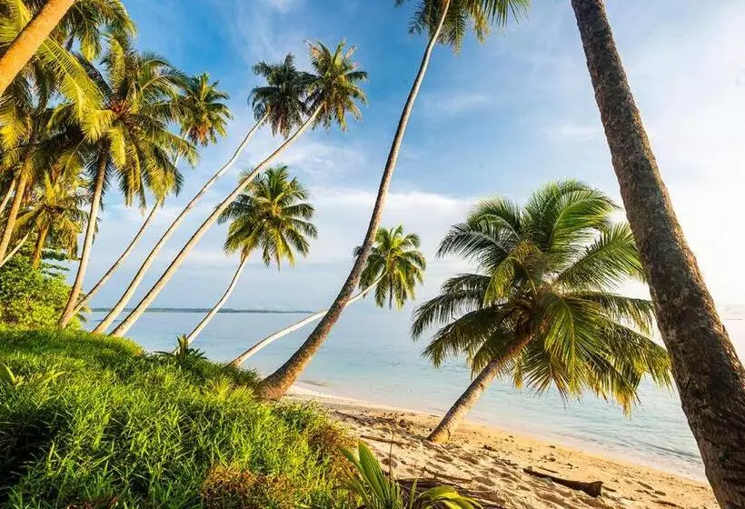 ペンション Pinang Island   Private Island Sea View Bungalows