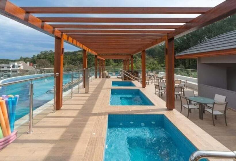 فندق Flat Encantador No Golden Gramado Laghetto Resort