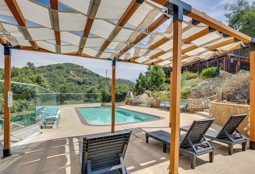 Alpine Log Cabin On 27 Acres W/ Hiking Trails!