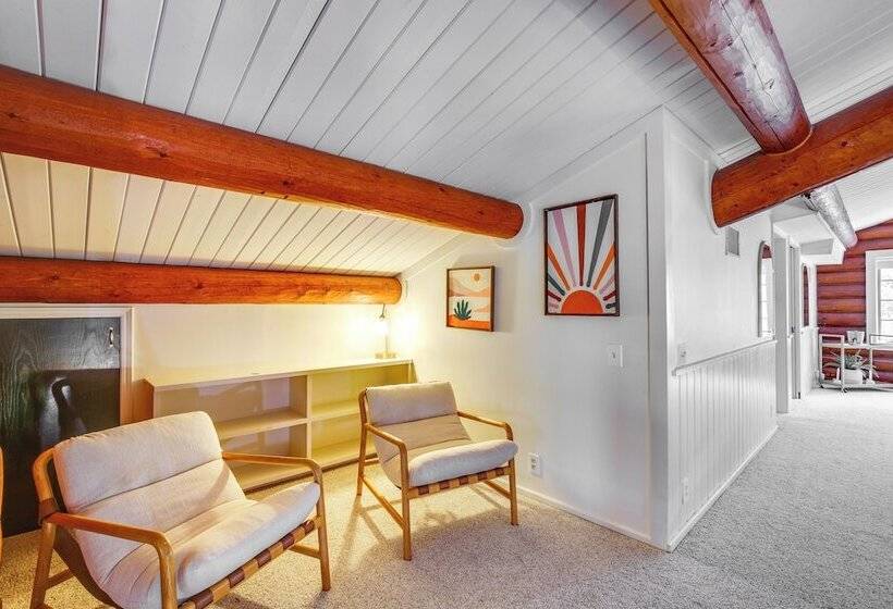 Alpine Log Cabin On 27 Acres W/ Hiking Trails!