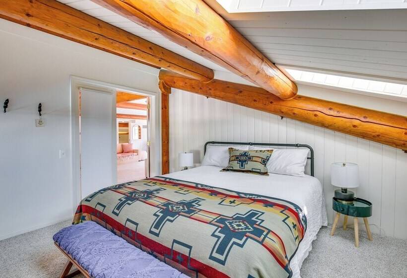 Alpine Log Cabin On 27 Acres W/ Hiking Trails!