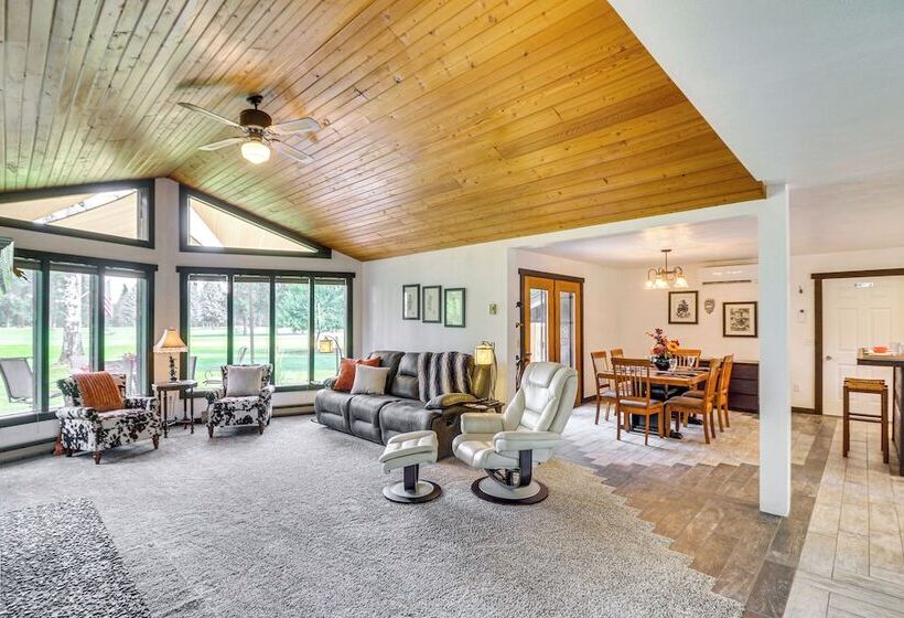 Libby Home On Golf Course W/ Deck & Mtn Views!