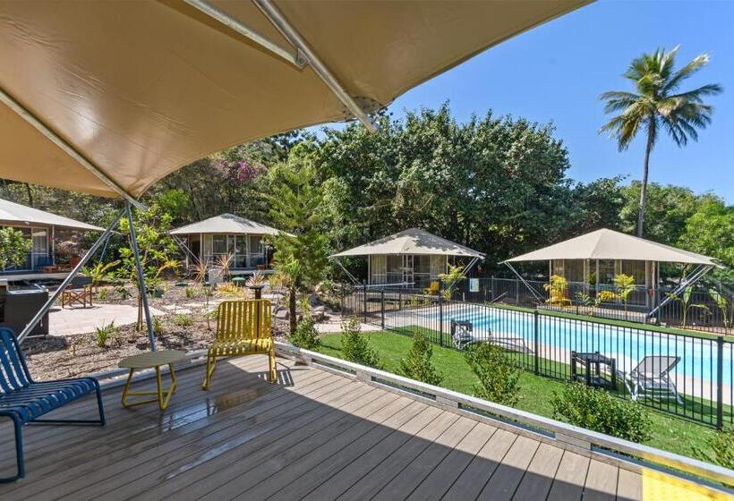 리조트 Glamping Tent 7 All Accessible