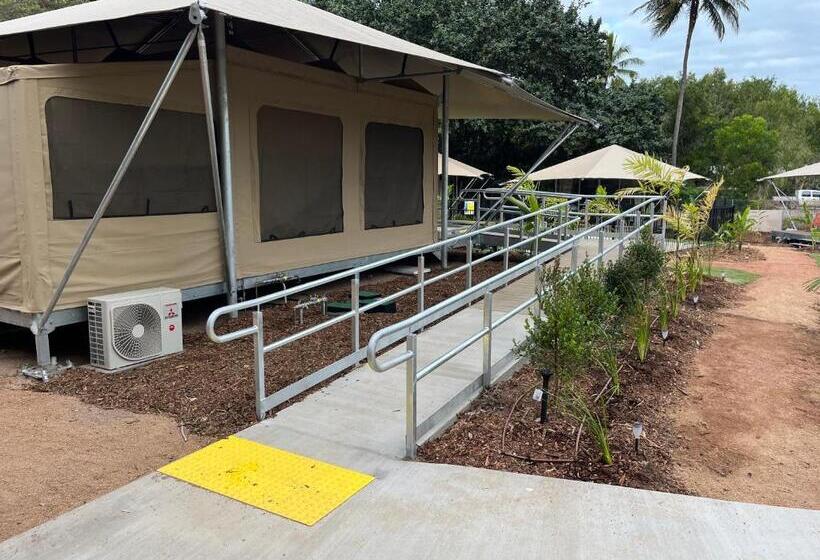 리조트 Glamping Tent 7 All Accessible