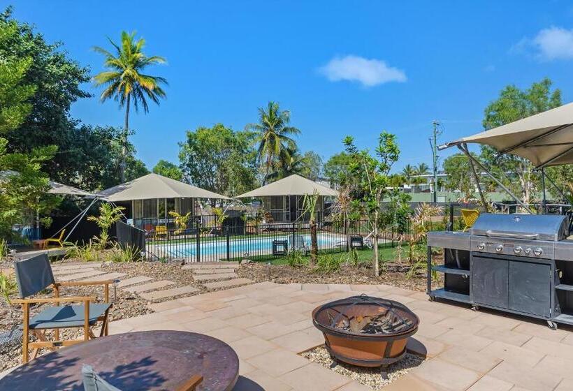 리조트 Glamping Tent 7 All Accessible