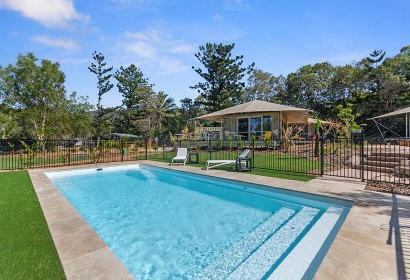 리조트 Glamping Tent 7 All Accessible