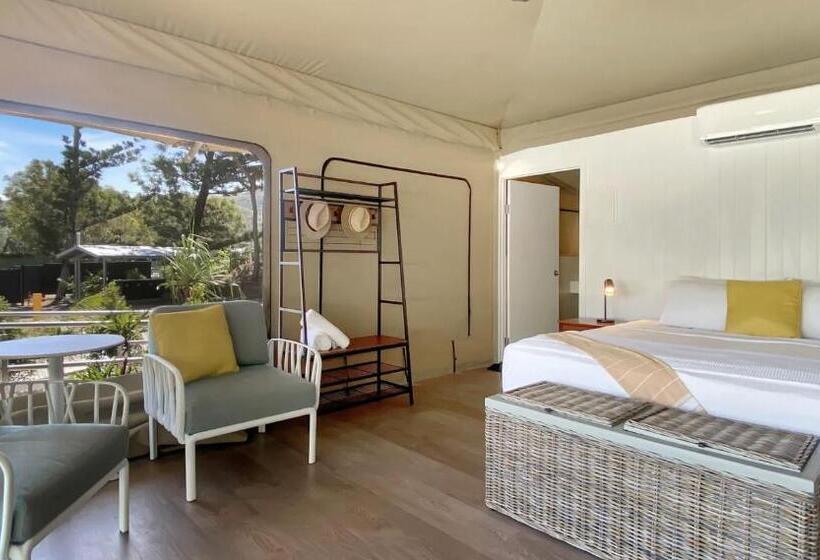 리조트 Glamping Tent 7 All Accessible