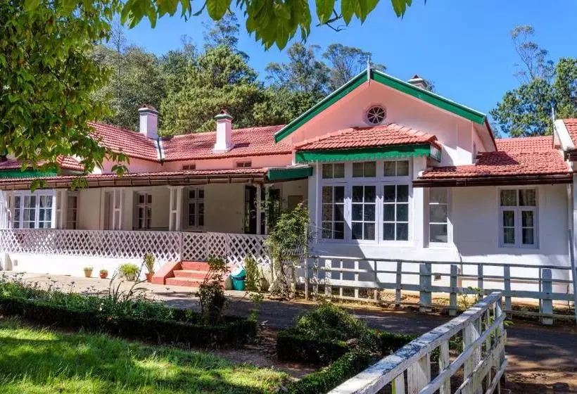 Saffronstays Milton Abbott Estate   2br Colonial Era Bungalow With Garden, Golf Course Views & Bonfi