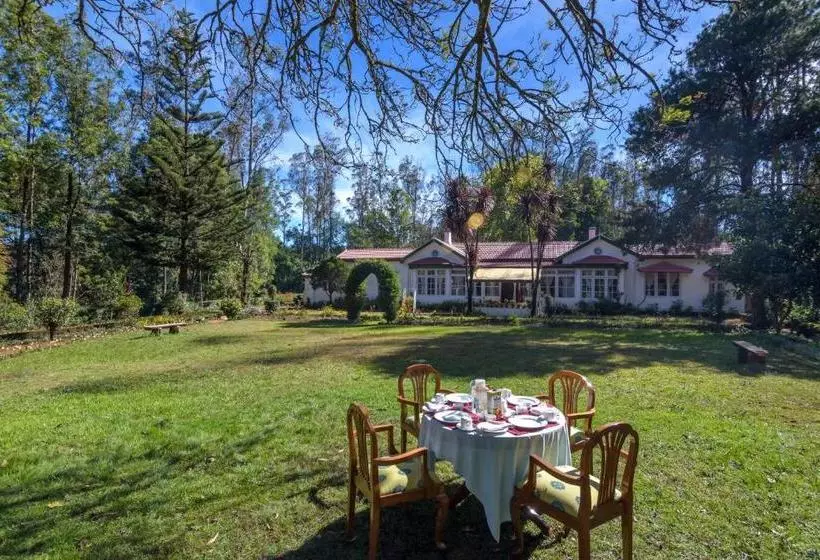 Saffronstays Milton Abbott Estate   2br Colonial Era Bungalow With Garden, Golf Course Views & Bonfi