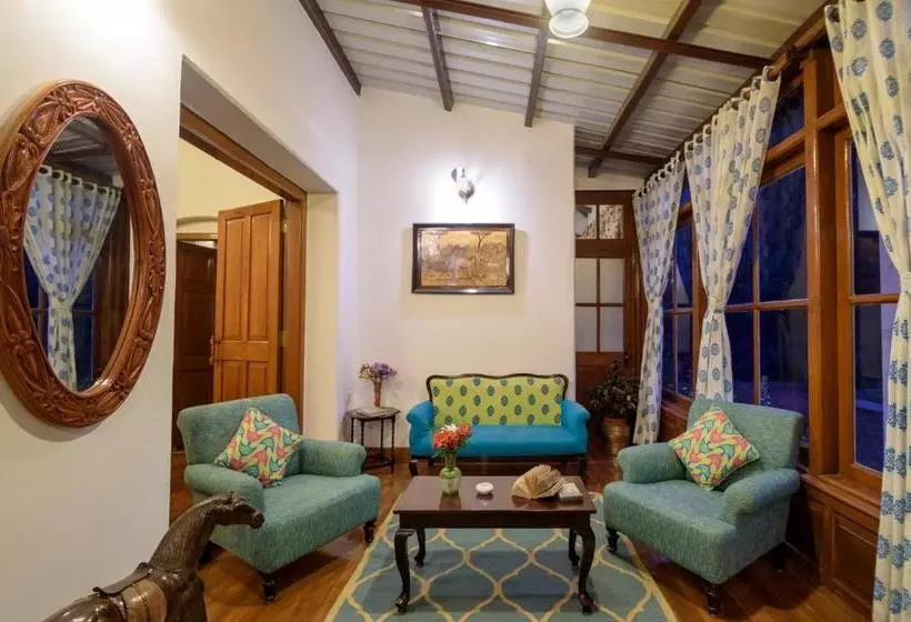 Saffronstays Milton Abbott Estate   2br Colonial Era Bungalow With Garden, Golf Course Views & Bonfi