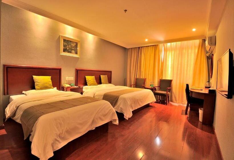 فندق Greentree Alliance Jiangsu Suzhou Industrial Park Lianfeng Plaza