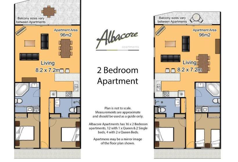 منتجع Albacore Apartments