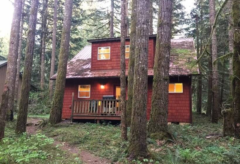 هتل Glacier Springs Cabin 12   Pet Friendly, Wifi, Air Conditioning, Sleeps 4