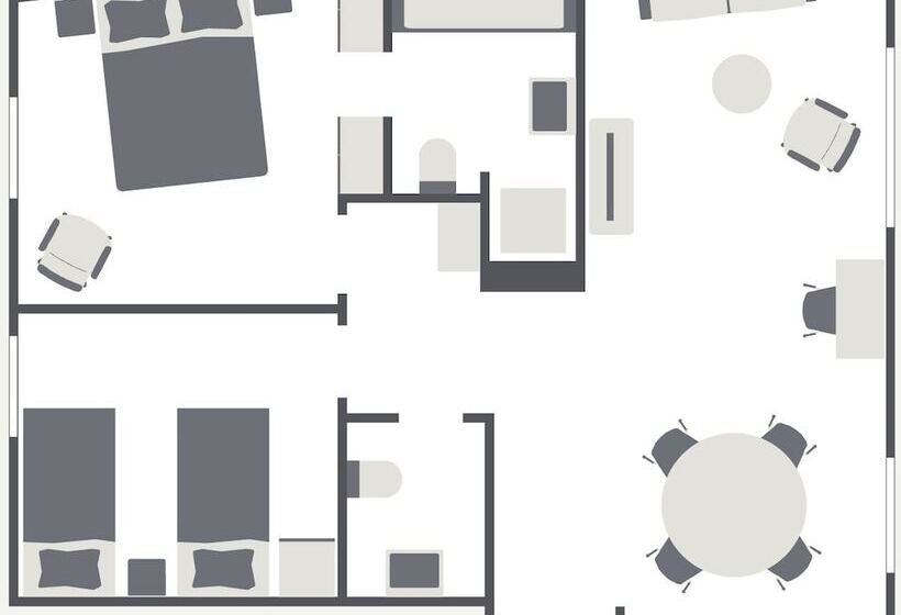 هتل Ema House Serviced Apartments Unterstrass