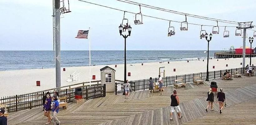 Motelli Boardwalk Sand & Surf Beach Hotel Oceanfront