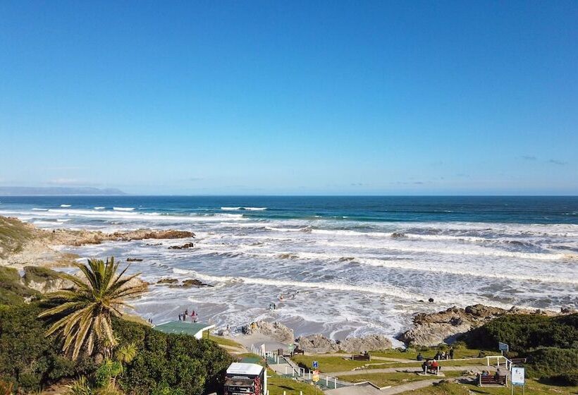 בית מלון כפרי Hermanus Beachfront Lodge   Solar Power
