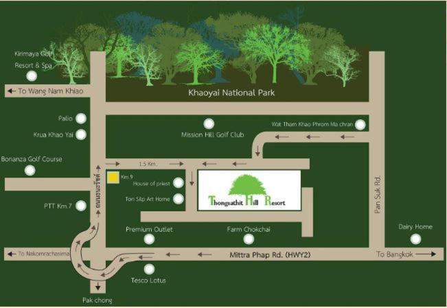 酒店 Thongsathit Hill Resort Khaoyai