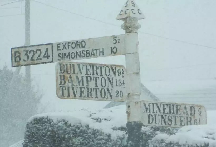 Aamiaismajoitus (B&B) Exmoor House