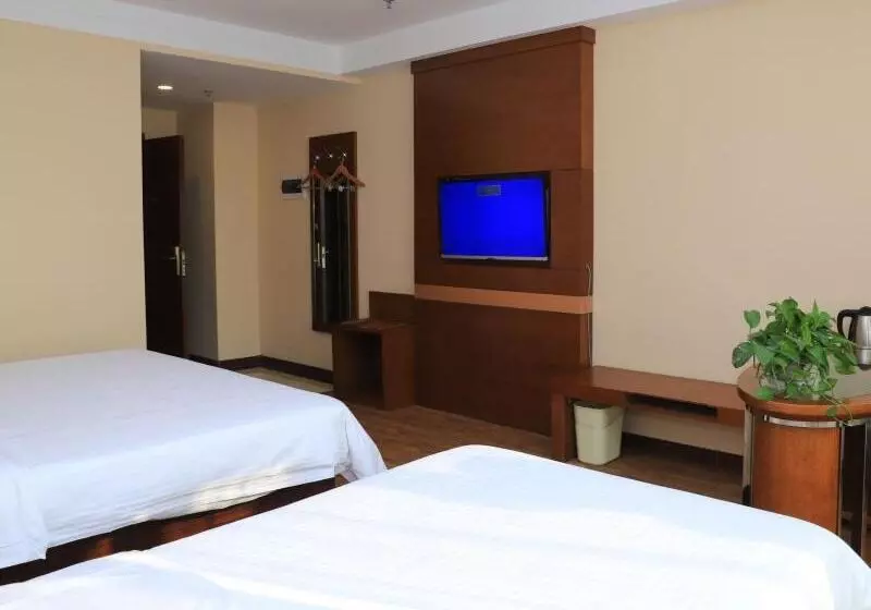ホテル Greentree Inn Shandong Weifang Anqiu Bus Station Heping Road Business