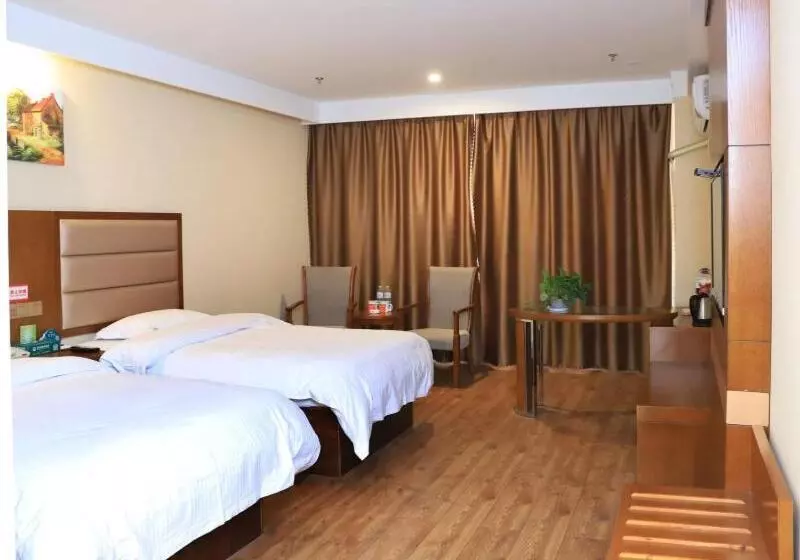 ホテル Greentree Inn Shandong Weifang Anqiu Bus Station Heping Road Business