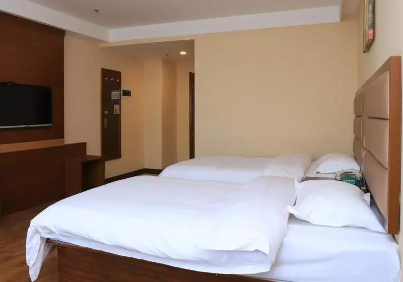 ホテル Greentree Inn Shandong Weifang Anqiu Bus Station Heping Road Business