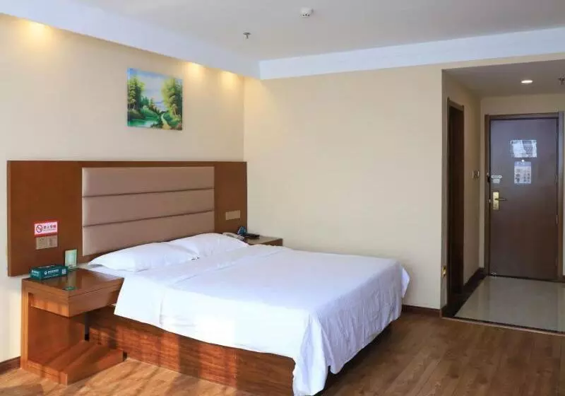 ホテル Greentree Inn Shandong Weifang Anqiu Bus Station Heping Road Business