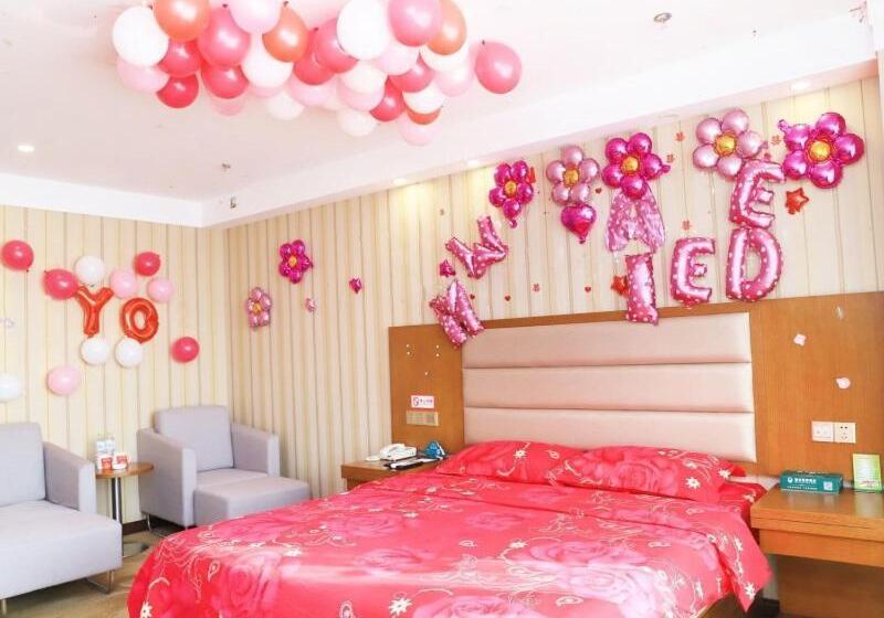 Otel Greentree Inn Shandong Weifang Anqiu Bus Station Heping Road Business