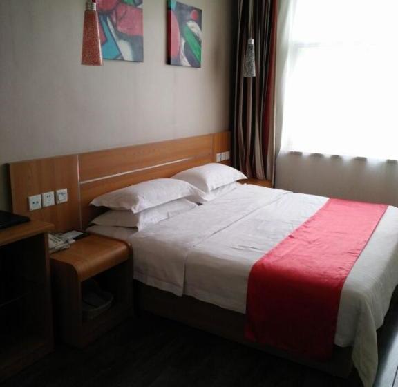 酒店 Thank Inn Shaanxi Yulin Qinjian Road