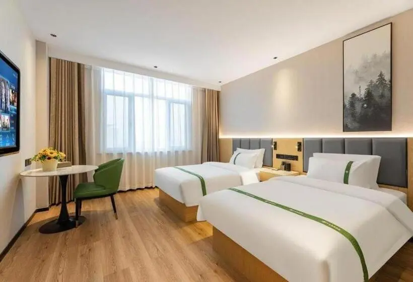 ホテル Greentree Inn Langfang Bazhou Railway Station West Yingbin Road Express