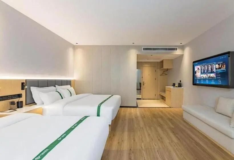 ホテル Greentree Inn Langfang Bazhou Railway Station West Yingbin Road Express