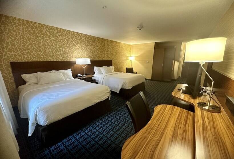 فندق Fairfield Inn & Suites By Marriott Detroit Chesterfield