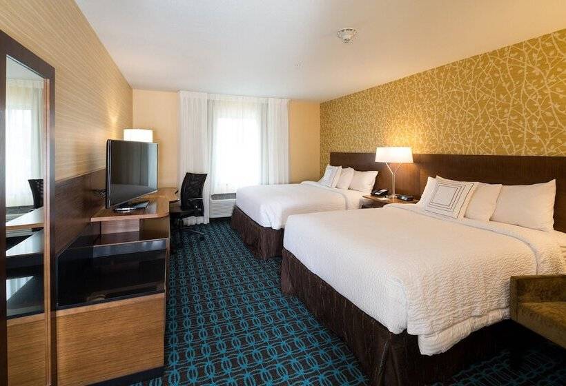 فندق Fairfield Inn & Suites By Marriott Detroit Chesterfield