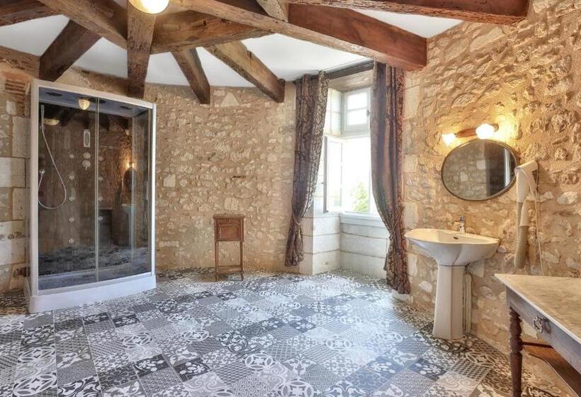 ホテル Hôtel & Spa Château De La Côte   Brantôme