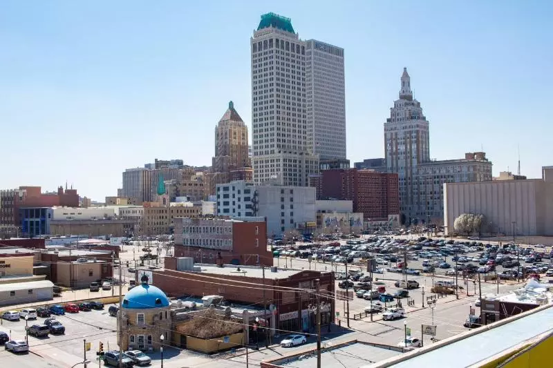 Hotelli Indigo Tulsa Dwtn/entertainment Area