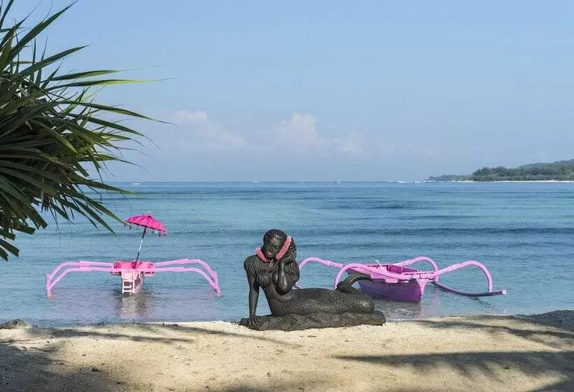 استراحتگاه Pinkcoco Gili Air   Constant Surprises & For Cool Adults Only